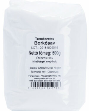 Paleolit Borkősav (természetes) 500g