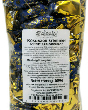 Paleolit Kókuszos szaloncukor 500g krémmel töltve