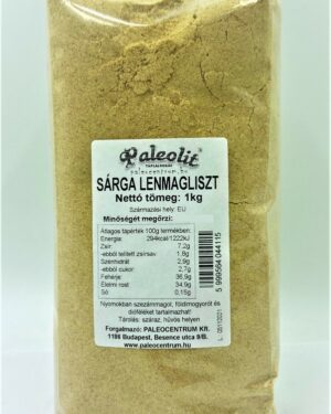 Paleolit Sárga lenmagliszt 1kg préselvényből