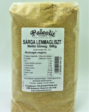Paleolit Sárga lenmagliszt 500g préselvényből