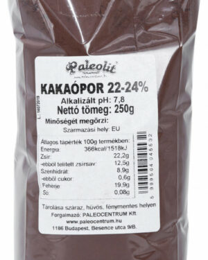Paleolit Kakaópor 22-24% holland 250g