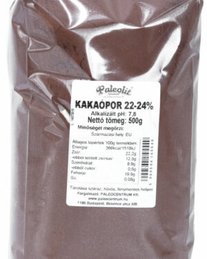 Paleolit Kakaópor 22-24% holland 500g