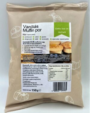 NoCarb Vaníliás muffin por 150g Gotta love it!