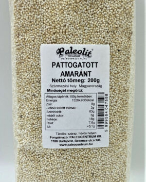 Paleolit Pattogatott amaránt 200g