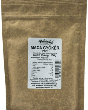 Paleolit Macagyökér por 150g organikus
