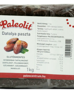 Paleolit Datolya paszta natúr 1kg (100% datolya)