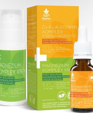 WTN D3-K2-A-Vitamin komplex + Magnézium krém 100ml