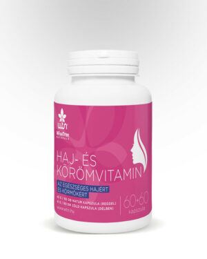 WTN Haj- és körömvitamin 60+60 kapszula 1 natúr kaps reggel + 1 zöld kaps délben
