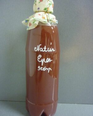 Eper szörp 500ml natúr