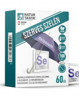 Natur Tanya® Szerves Szelén 100mcg 60db tabletta