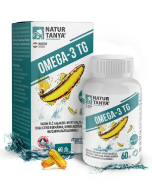 Natur Tanya® Omega-3 TG 60db lágyzselatin kapszula