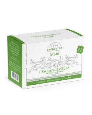 Györgytea Csalánleveles filteres teakeverék 25x1,3g Tisztító tea No.540