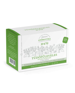 Györgytea Tüdőfűleveles filteres teakeverék 25x1,3g Torok barátja No.470