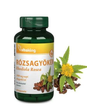 Vitaking Rózsagyökér 1000mg Rhodiola Rosea 60db kapszula