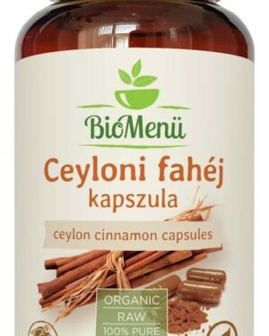 BIO Ceyloni fahéj kapszula 60db BioMenü