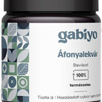 Gabiyo Áfonyalekvár 200g szőlőmusttal