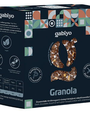 Gabiyo Granola Étcsokoládé-törökmogyoró 275g