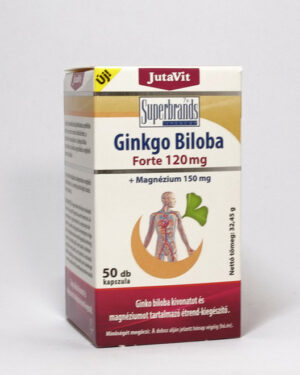 JutaVit Ginkgo Biloba 120mg+ Magnézium 150mg 50x kapszula