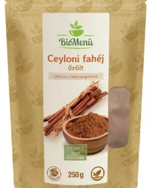 BIO Ceyloni fahéj őrölt 250g BioMenü