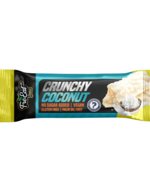 FreEat Food Crunchy Coconut 30g kókuszos szelet törökmogyoróval szórva
