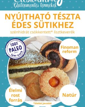Éléskamra Nyújtható tészta édes sütikhez CH csökkentett lisztkeverék 185g (Paleo)