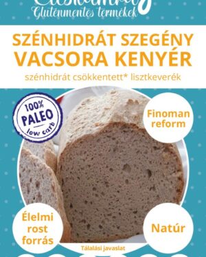 Éléskamra Szénhidrát szegény vacsora kenyér lisztkeverék 190g (Paleo)