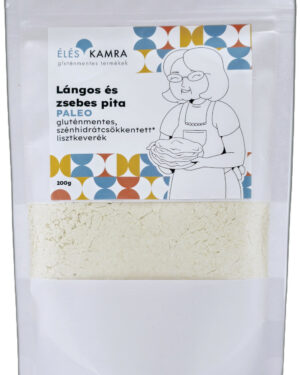 Éléskamra Lángos és zsebes pita CH csökkentett lisztkeverék 200g (Paleo)