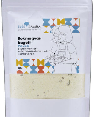 Éléskamra Sokmagvas bagett szénhidrát csökkentett lisztkeverék 215g (Paleo)