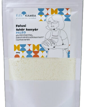 Éléskamra Falusi fehér kenyér szénhidrát csökkentett lisztkeverék 200g (Paleo)