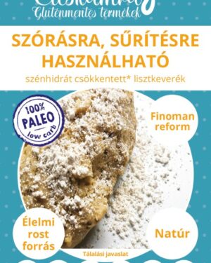Éléskamra Szórásra sűrítésre használható CH csökkentett lisztkeverék 150g (Paleo)