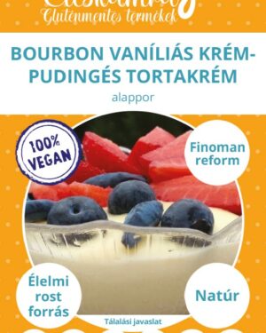 Éléskamra Vegán Bourbon vaníliás krém puding és tortakrém alappor 60g GM