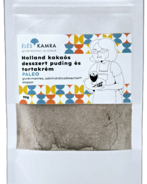 Éléskamra Holland kakaós puding & torta krém alappor CH csökkentett 60g (Paleo)