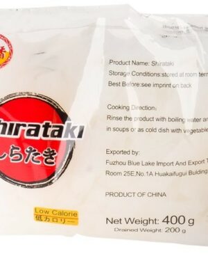 Shirataki Szélesmetélt konjac tészta 400 g
