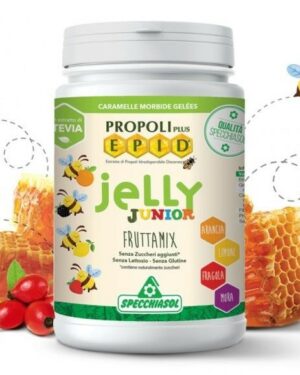 Specchiasol Jelly junior gumicukor 150g immuntámogatásra és torokfájás esetén