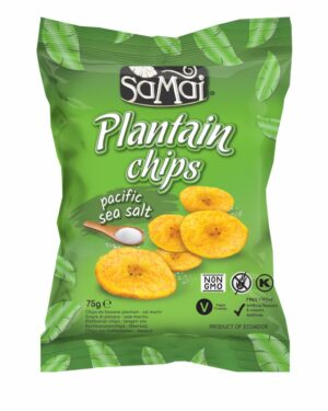 SAMAI Plantain chips tengeri sós 75g főzőbanán