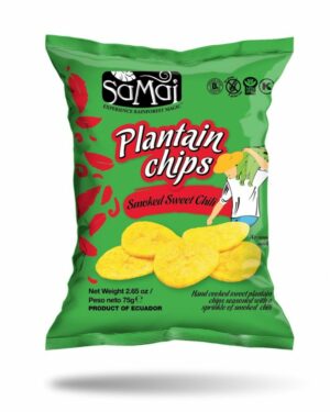 SAMAI Plantain chips édes chilli 75g főzőbanán