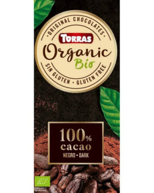 Torras BIO 100% étcsokoládé 100g