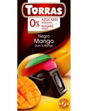 Torras Mangós étcsokoládé maltitollal 75g