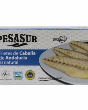 Pesasur Makréla filé sós vízben 120g konzervdobozos