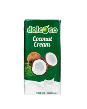 Delcoco Kókusztejszín (kókuszkrém) 1l 24% kókuszolaj tartalommal
