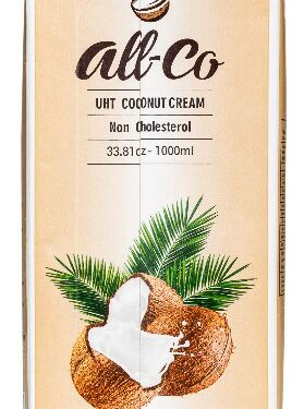 All-co Kókusztejszín (kókuszkrém) 1l 24% kókuszolaj tartalommal