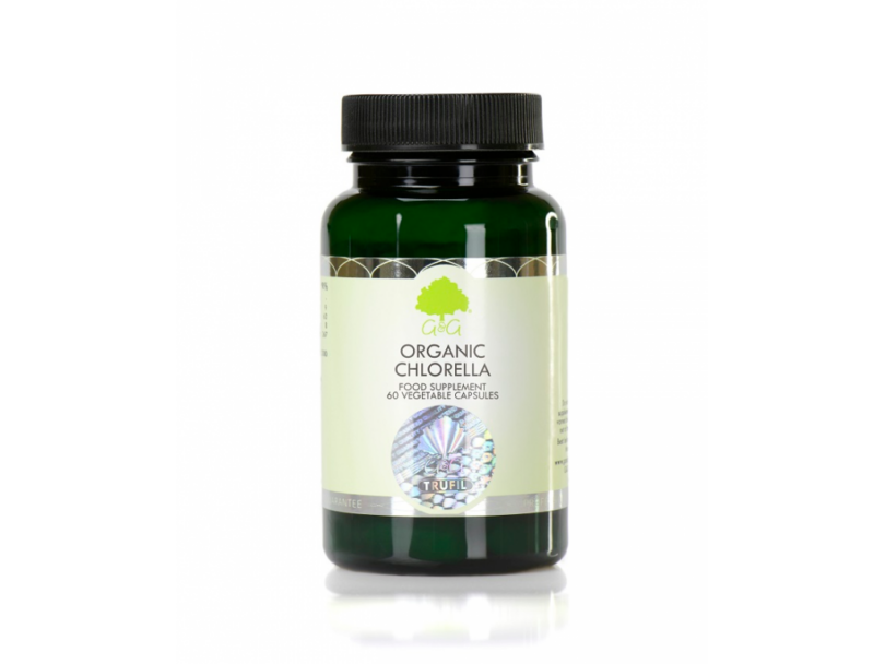 G&G Chlorella alga (törött sejtfalú és organikus) 60db kapszula