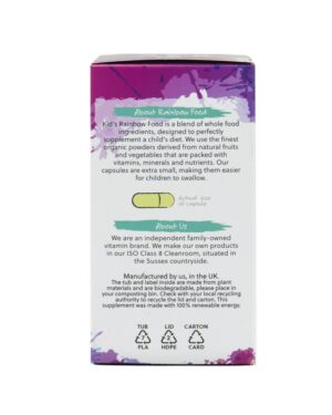 G&G Kids Rainbow food organikus multivitamin gyerekeknek 120db kapszula