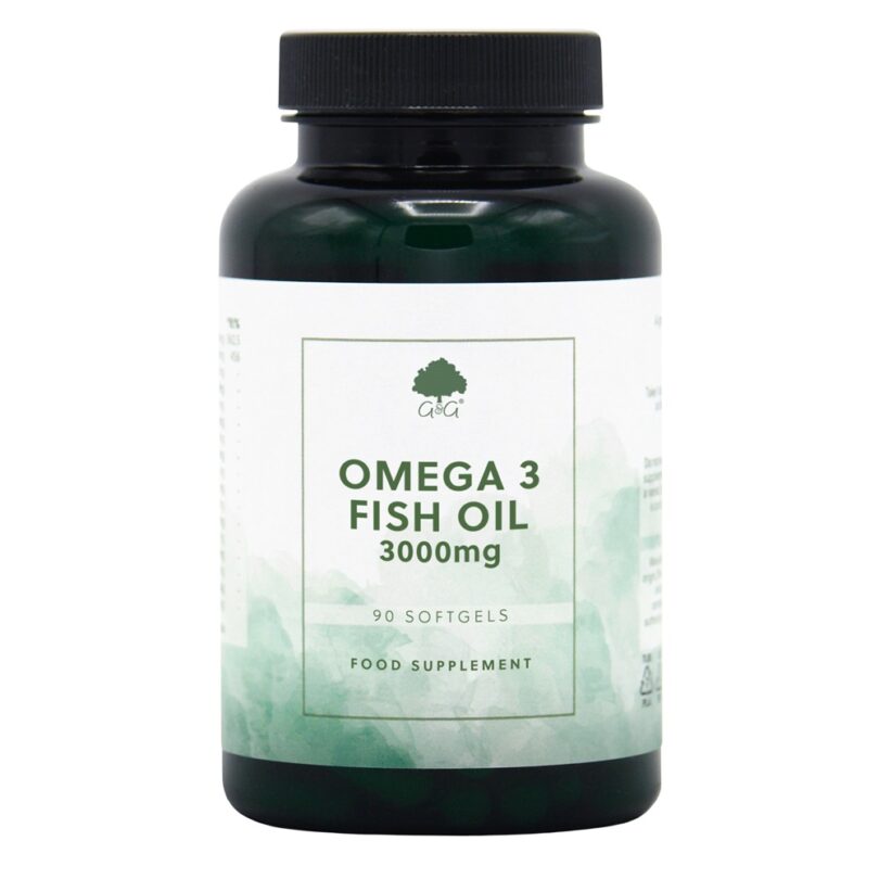 G&G Omega 3 halolaj 3000mg 90db lágyzselatin kapszula