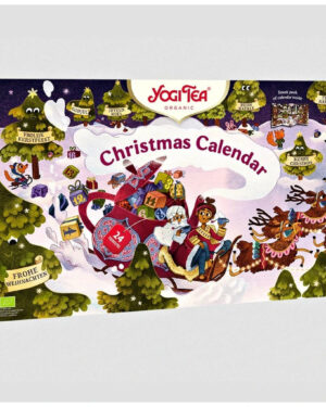 Yogi tea Adventi naptár BIO teaválogatás 24db teafilter Christmas Calendar 2024