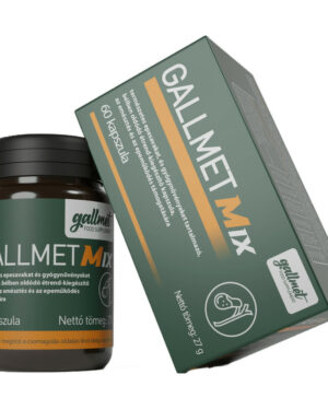 GALLMET-Mix 60db epesav és gyógynövény kapszula