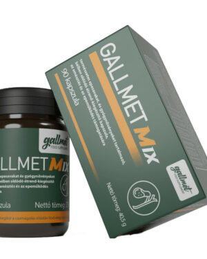 GALLMET-Mix 90db epesav és gyógynövény kapszula