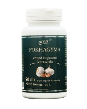 Domi Fokhagyma étrend-kiegészítő 90db kapszula