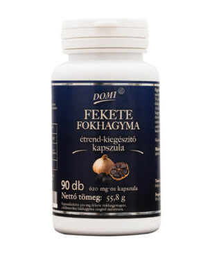 Domi Fekete fokhagyma étrend-kiegészítő 90db kapszula