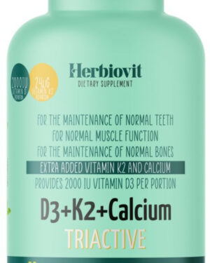 Herbiovit D3+K2+Calcium Triactive 60 kapszula